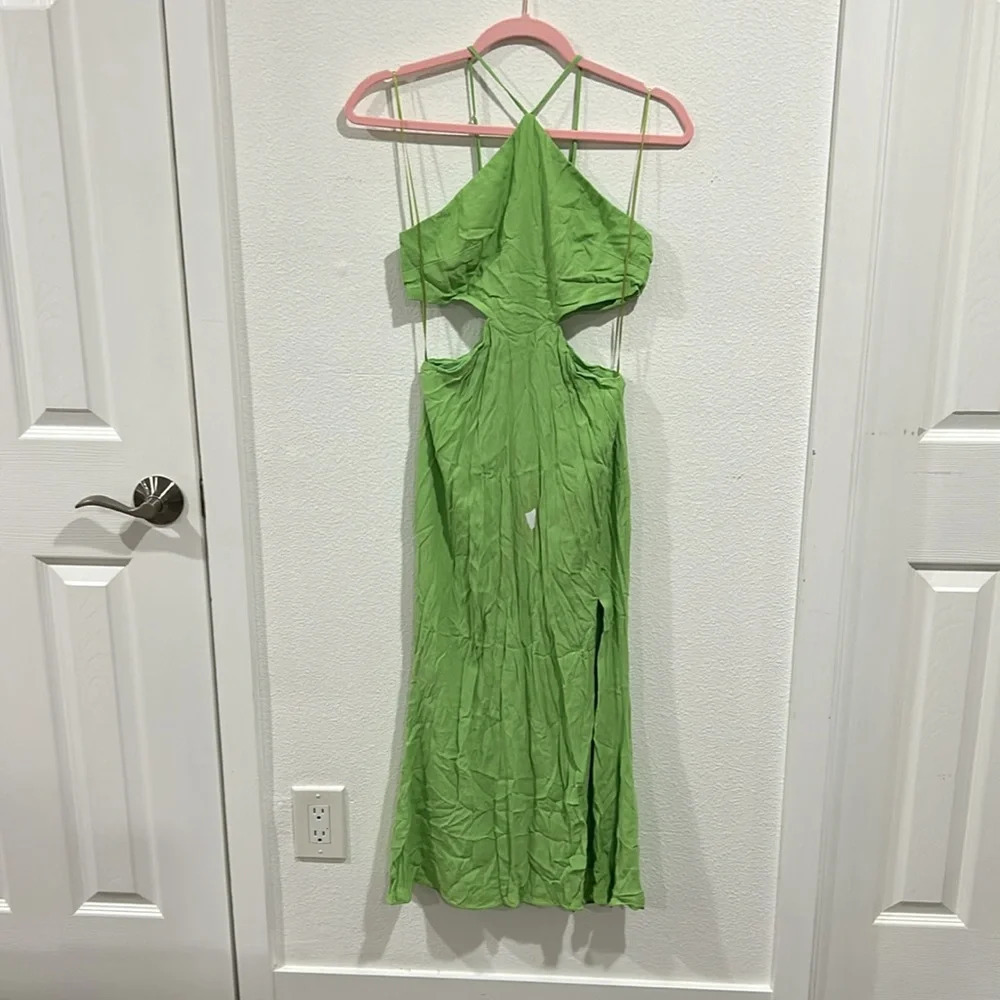 Louna Halter Cutout Midi Dress - Picture 6 of 7